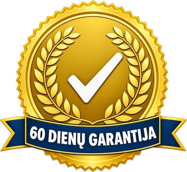 60 dienų garantija